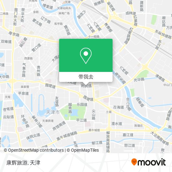 康辉旅游地图