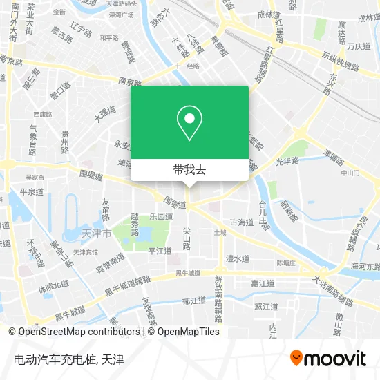 电动汽车充电桩地图