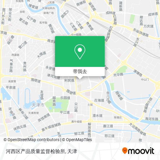 河西区产品质量监督检验所地图