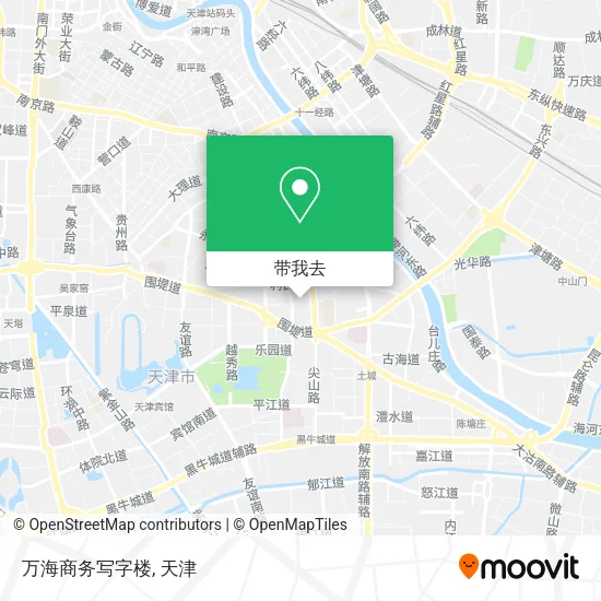 万海商务写字楼地图