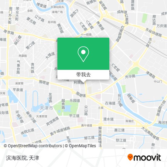 滨海医院地图