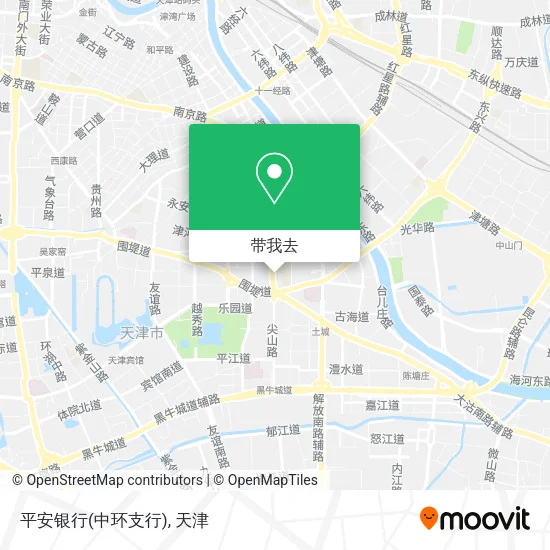 平安银行(中环支行)地图