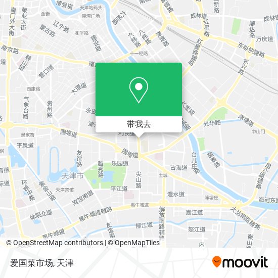 爱国菜市场地图