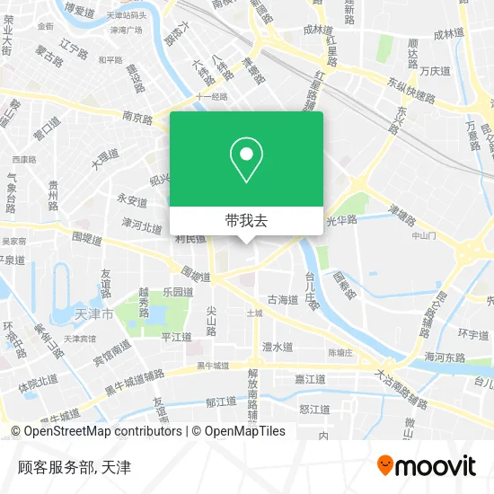 顾客服务部地图