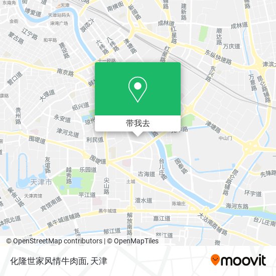 化隆世家风情牛肉面地图