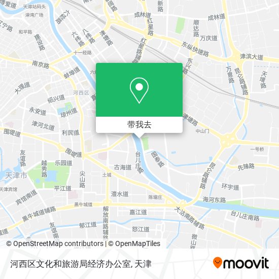 河西区文化和旅游局经济办公室地图