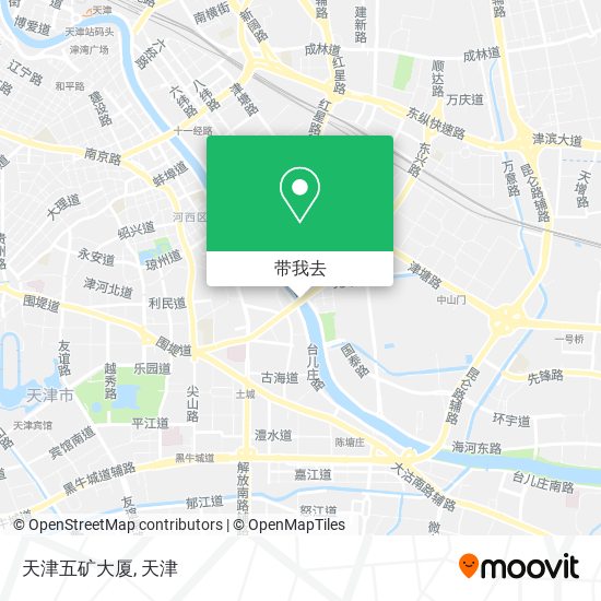 天津五矿大厦地图