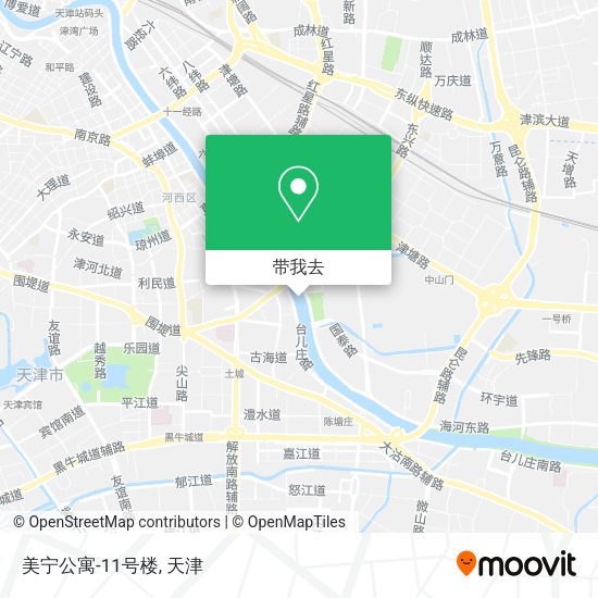 美宁公寓-11号楼地图