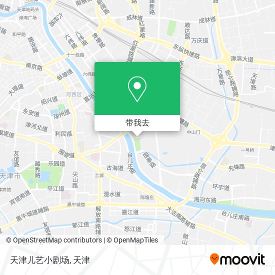 天津儿艺小剧场地图
