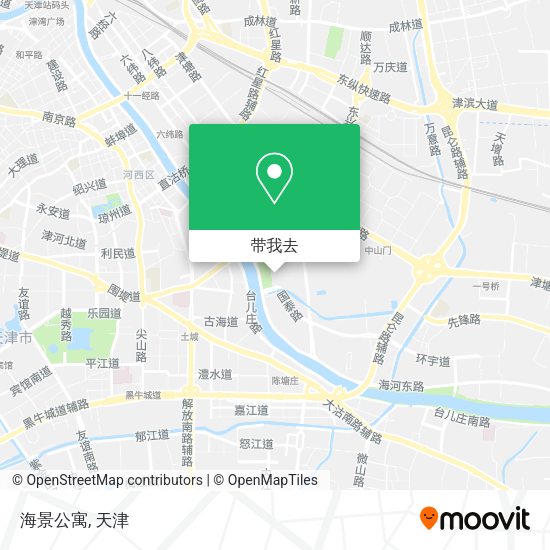 海景公寓地图