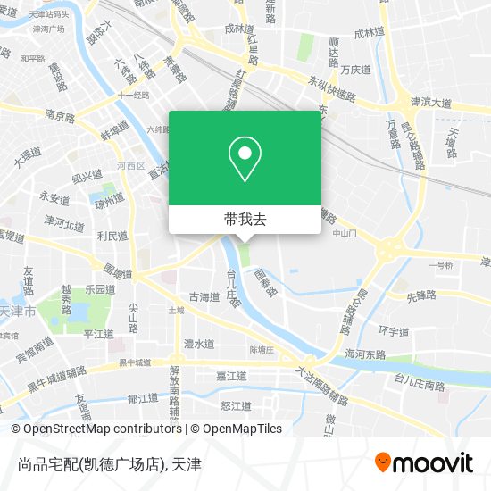 尚品宅配(凯德广场店)地图