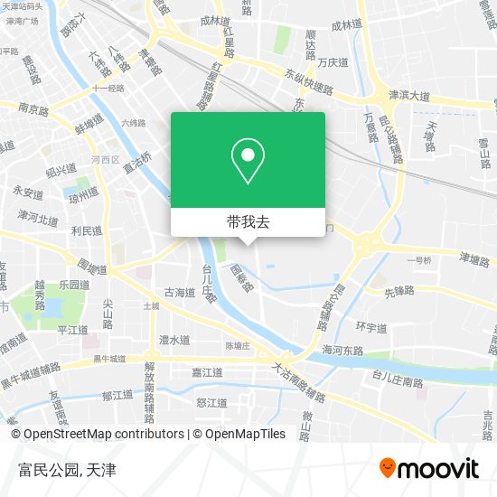 富民公园地图