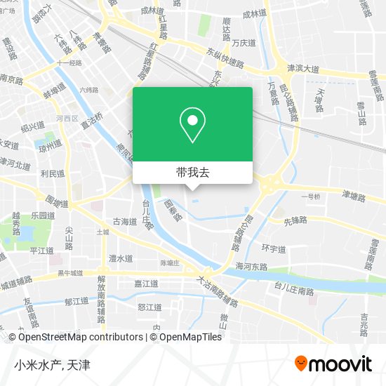 小米水产地图