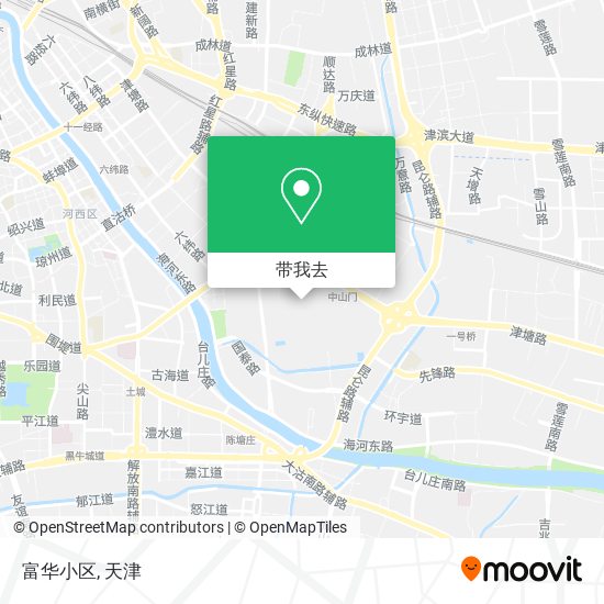 富华小区地图