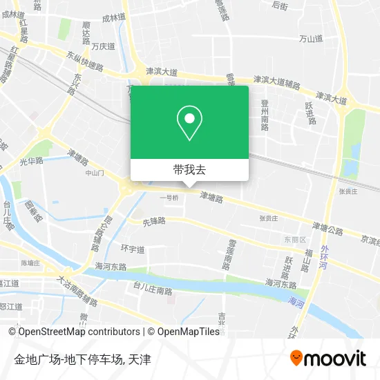 金地广场-地下停车场地图