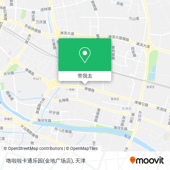 噜啦啦卡通乐园(金地广场店)地图