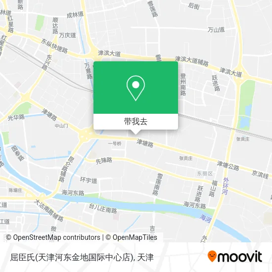 屈臣氏(天津河东金地国际中心店)地图