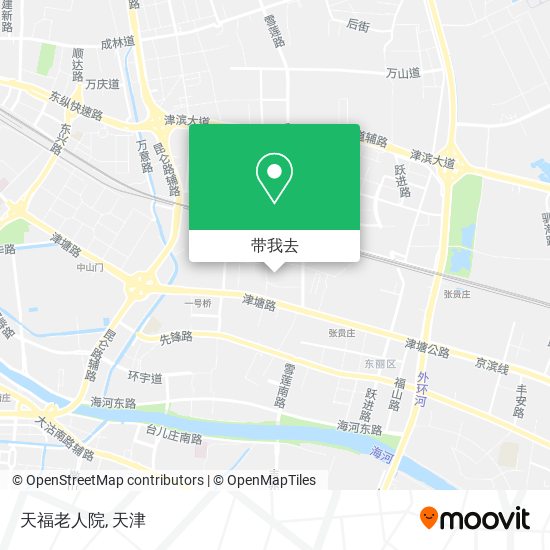 天福老人院地图