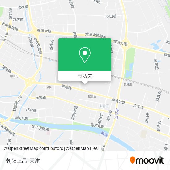 朝阳上品地图