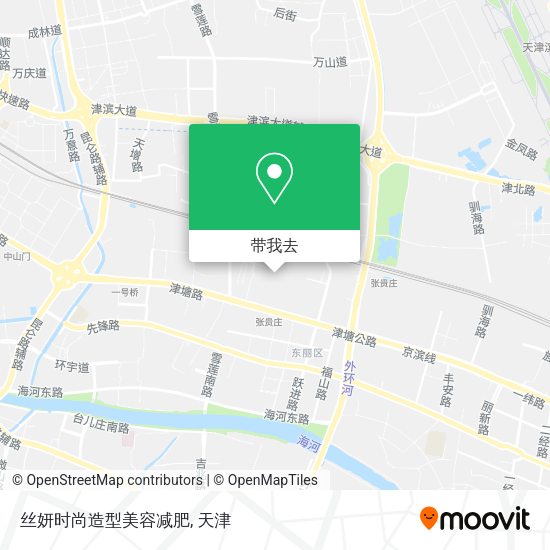 丝妍时尚造型美容减肥地图