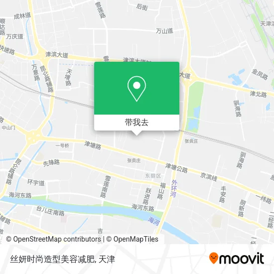 丝妍时尚造型美容减肥地图