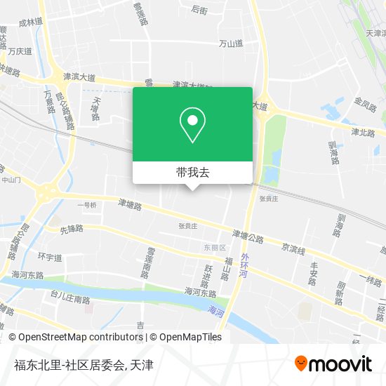 福东北里-社区居委会地图