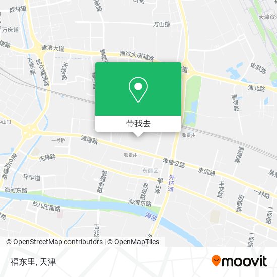 福东里地图