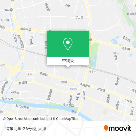 福东北里-26号楼地图