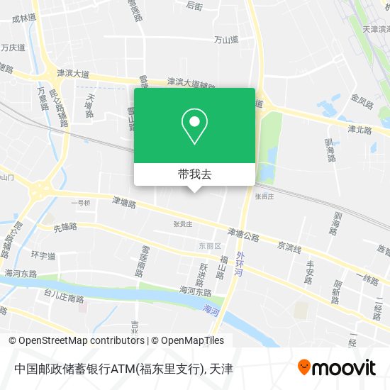 中国邮政储蓄银行ATM(福东里支行)地图