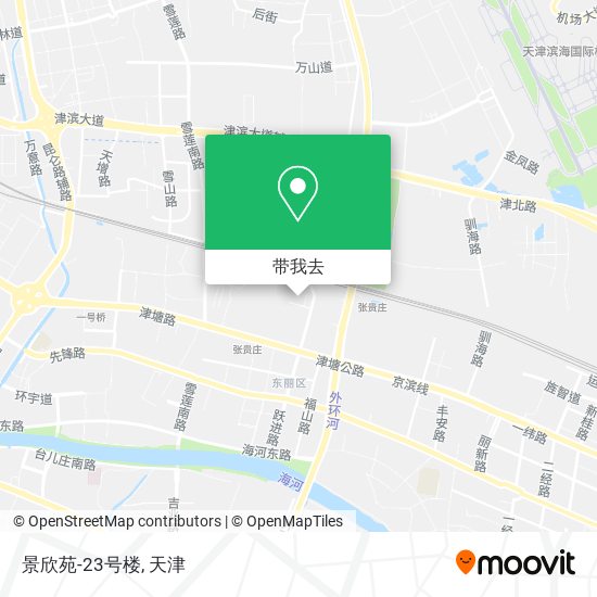 景欣苑-23号楼地图