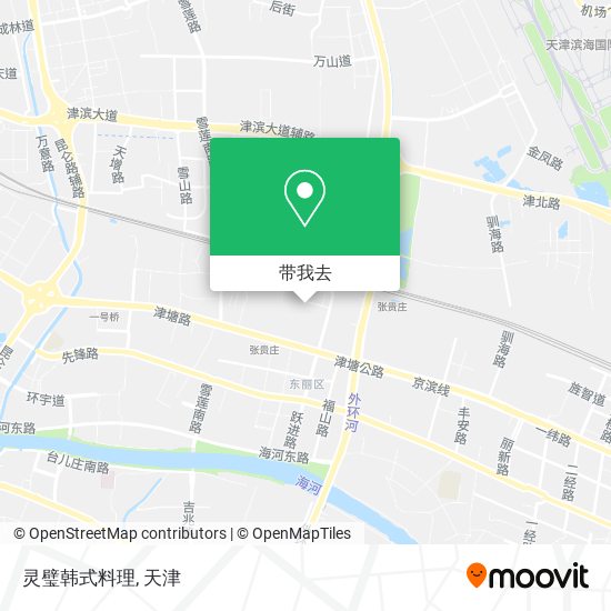 灵璧韩式料理地图