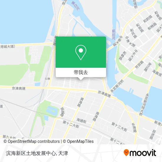 滨海新区土地发展中心地图