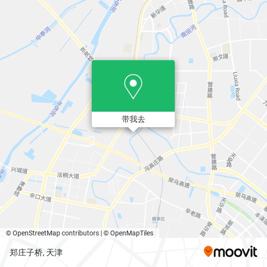 郑庄子桥地图