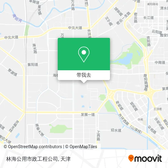 林海公用市政工程公司地图