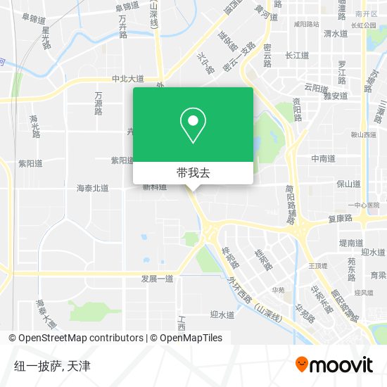 纽一披萨地图