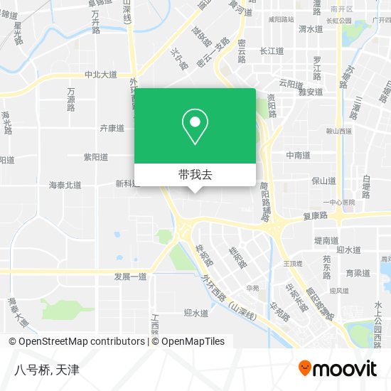 八号桥地图