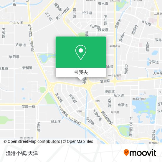 渔港小镇地图