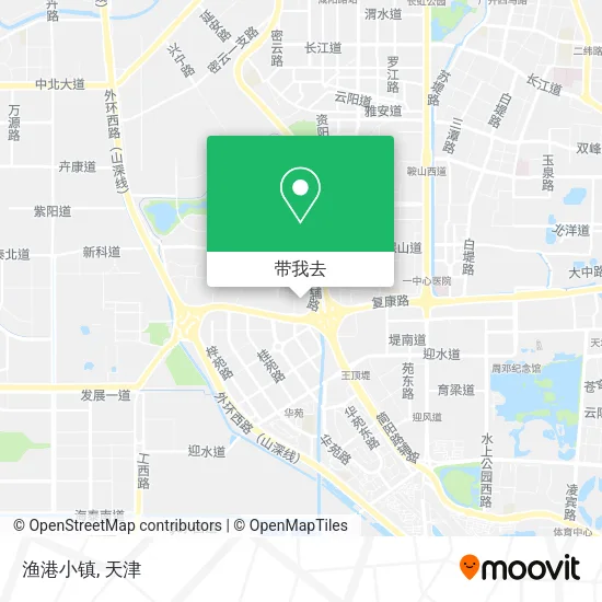 渔港小镇地图