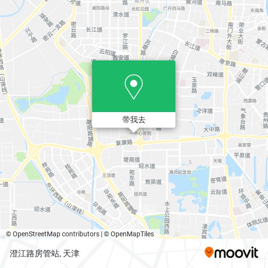 澄江路房管站地图