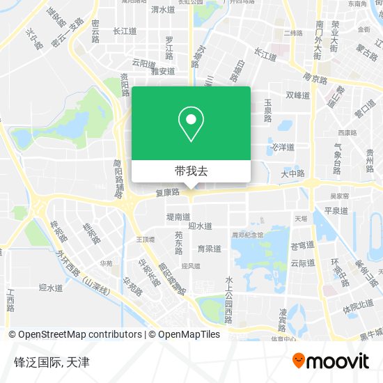 锋泛国际地图