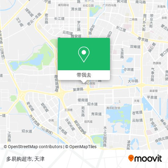 多易购超市地图