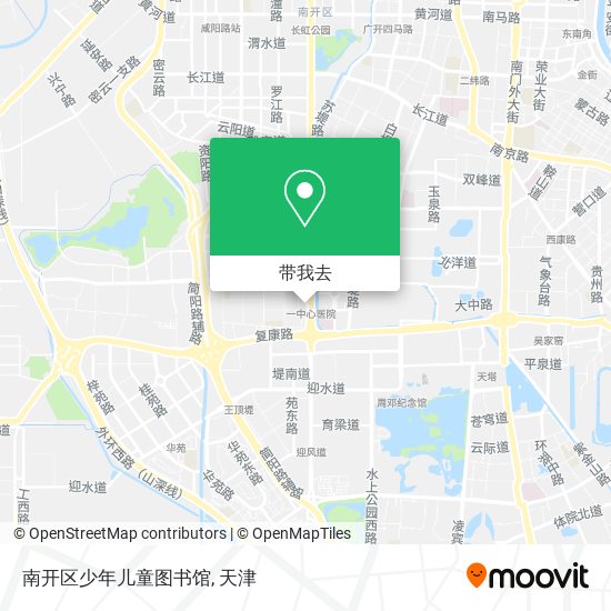 南开区少年儿童图书馆地图