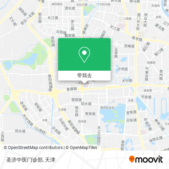 圣济中医门诊部地图