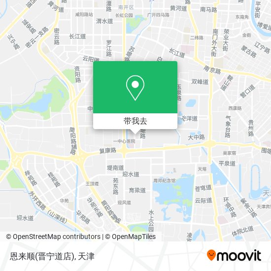 恩来顺(晋宁道店)地图