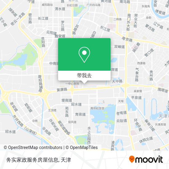 务实家政服务房屋信息地图