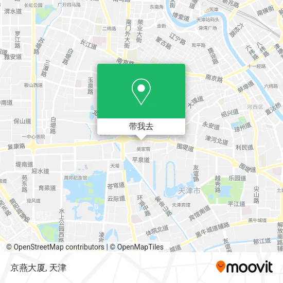 京燕大厦地图