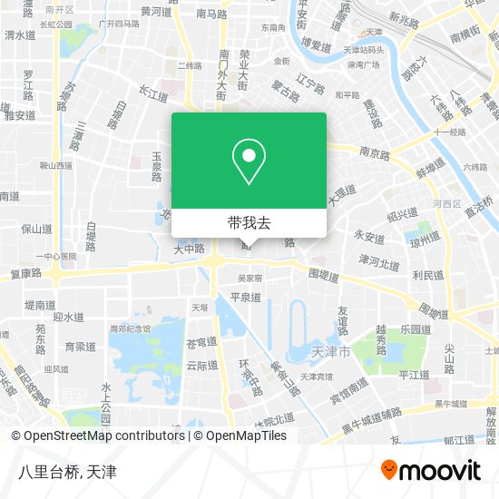 八里台桥地图