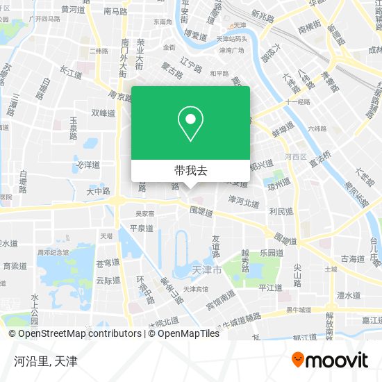 河沿里地图