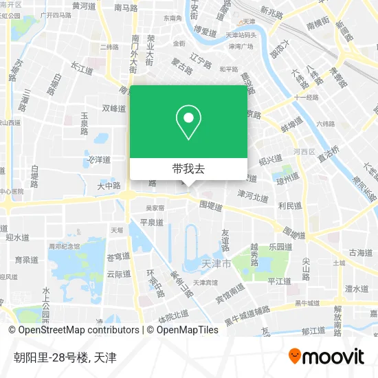 朝阳里-28号楼地图