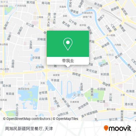 周旭民新疆阿里餐厅地图